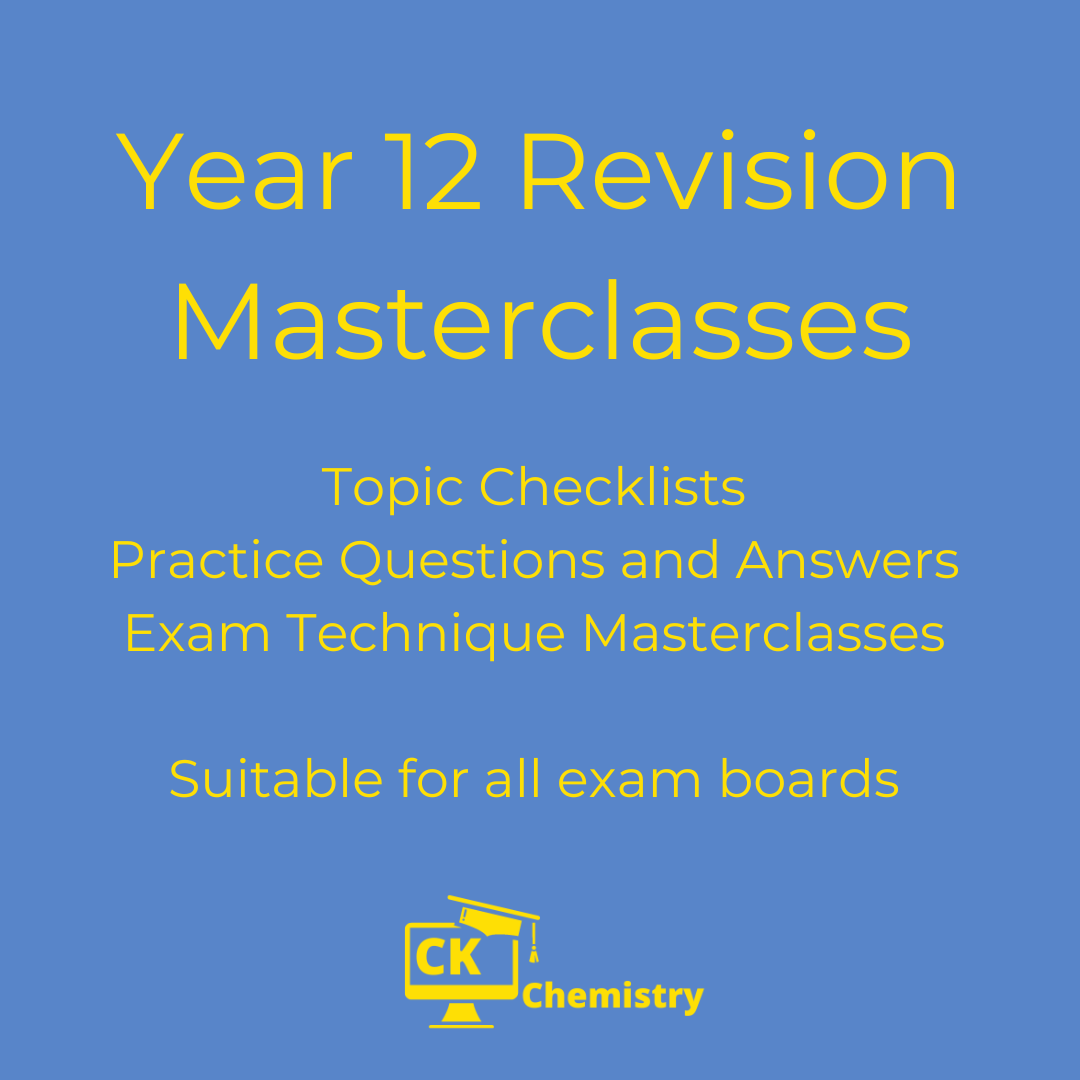 A Level Chemistry Resources Ck Chemistry