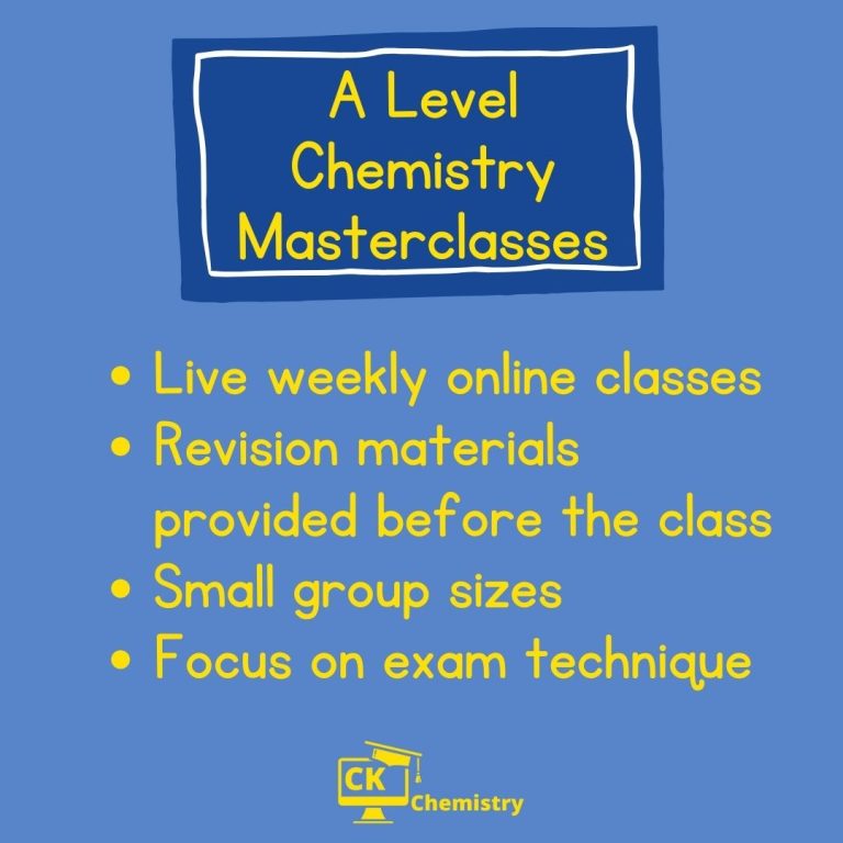 A Level Chemistry Revision: February update