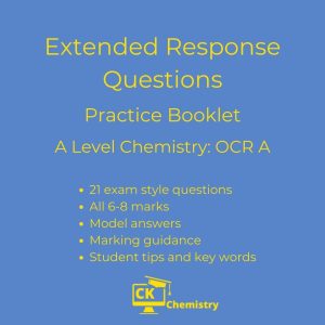 Extended response question booklet OCR A