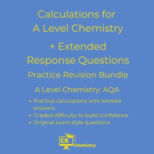 Calculations and Extended Response booklet - AQA