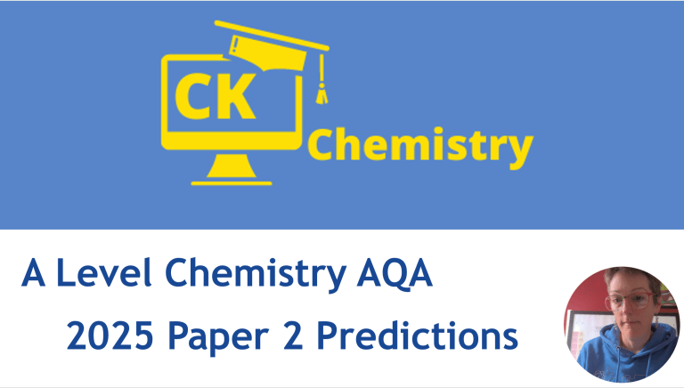 What should I revise for AQA A Level chemistry Paper 2 (2025)?
