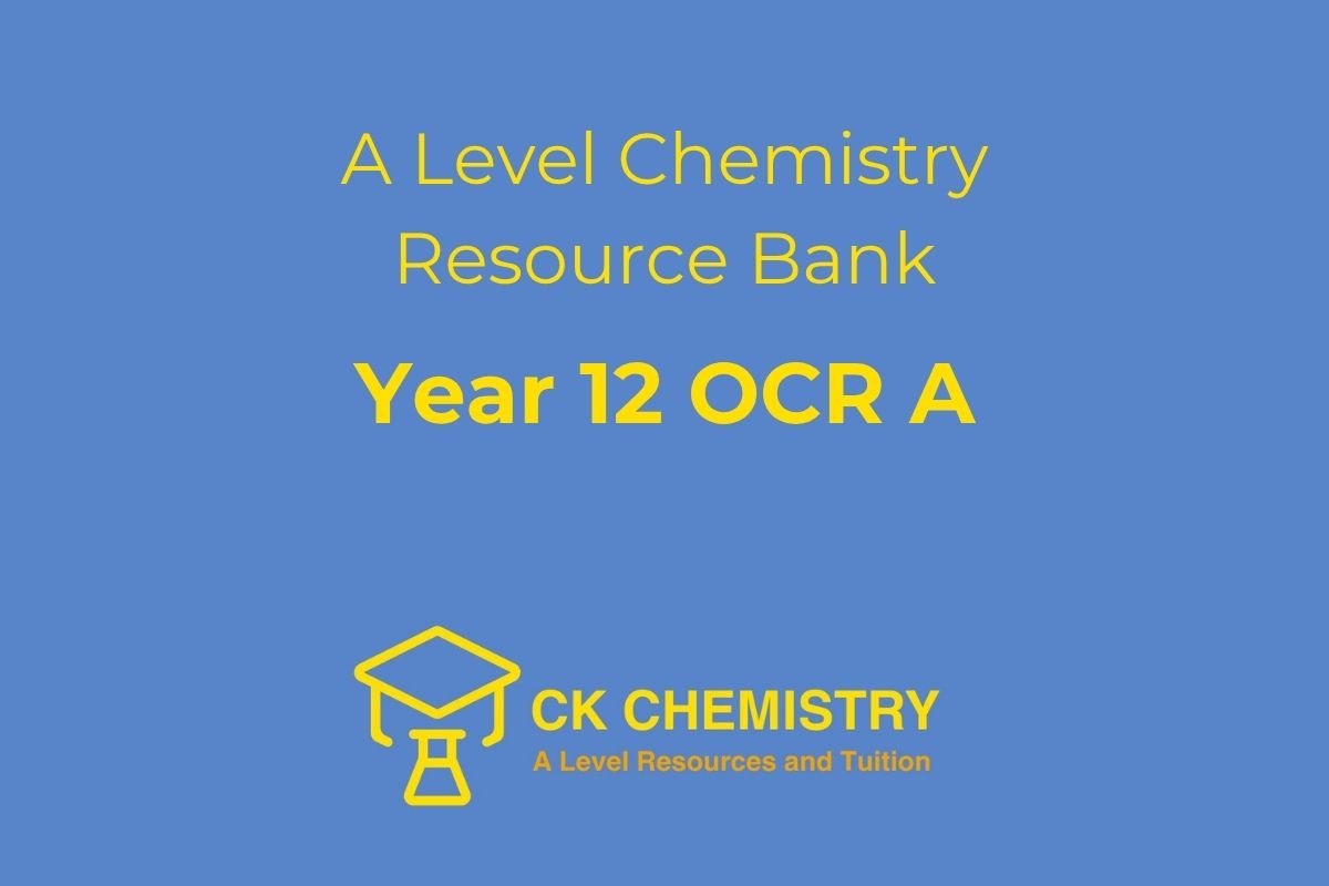 A Level Resource Bank (Year 12 OCR A)